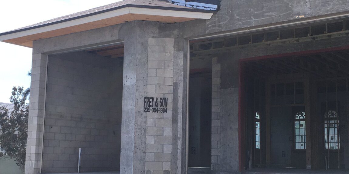 Concrete Construction Framing Image