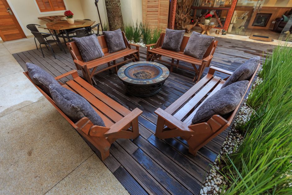 garden outdoor rooms