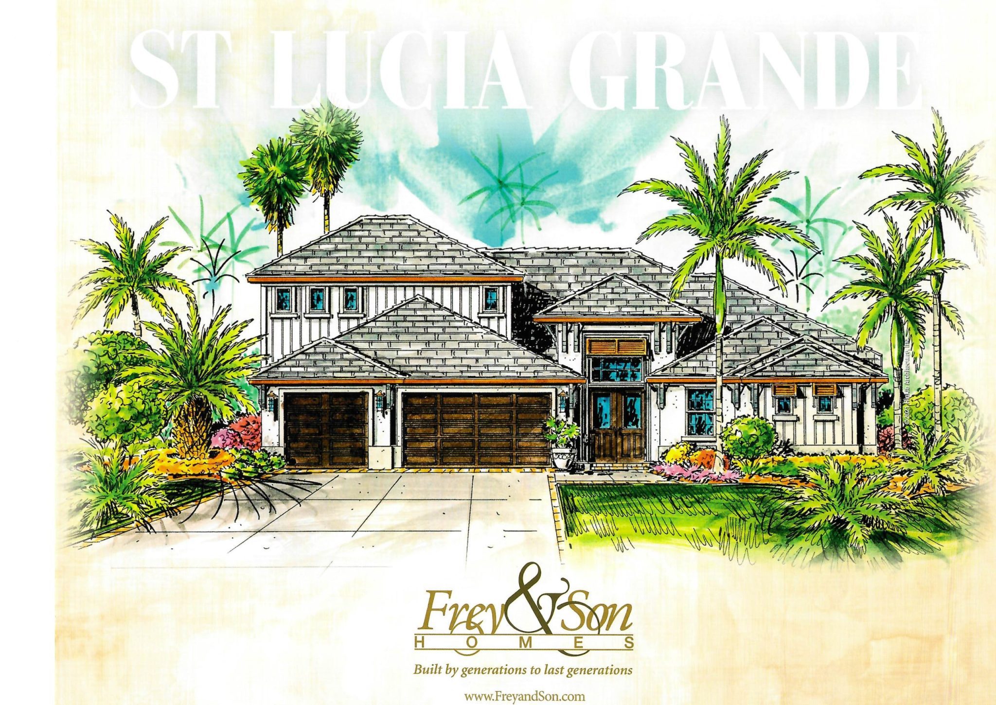 Frey & Son Homes Releases Details on a New Cape Coral Inventory Home to ...