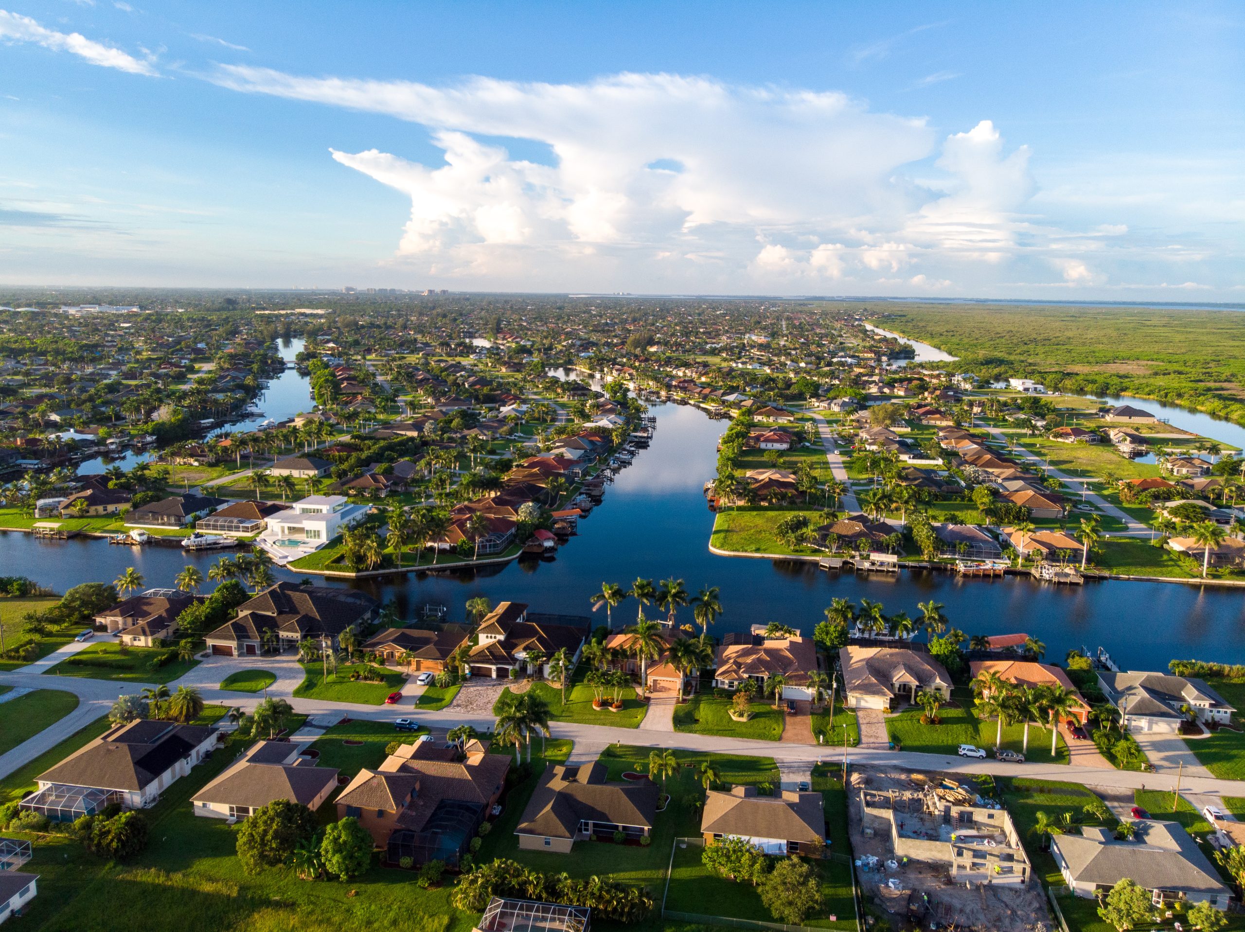 Frey-Son-Homes-Cape-Coral-Florida-Aerial-View