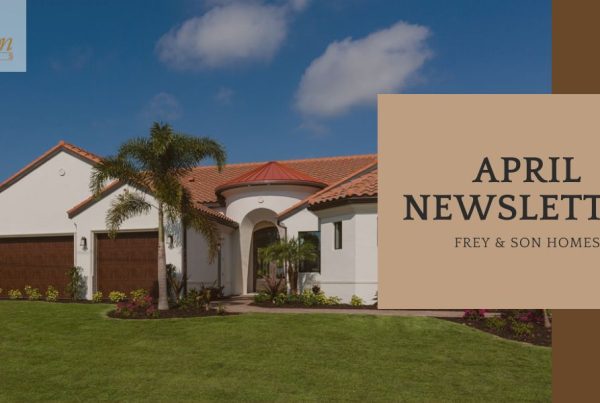 Frey & Son April Newsletter
