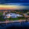Punta Gorda aerial view of convention center