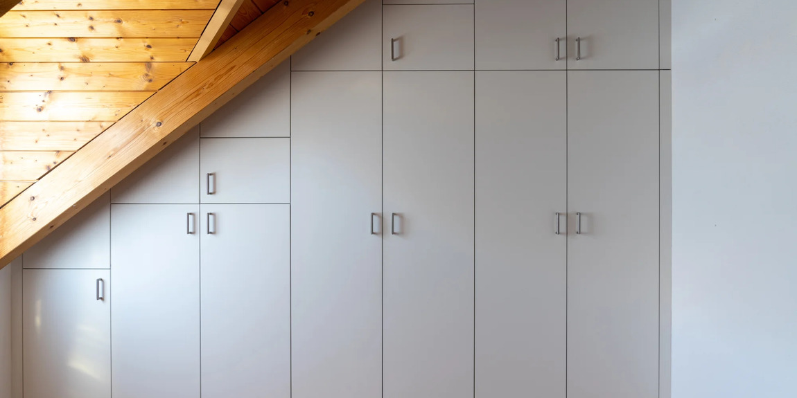 Under Stair custom closet systems storage image