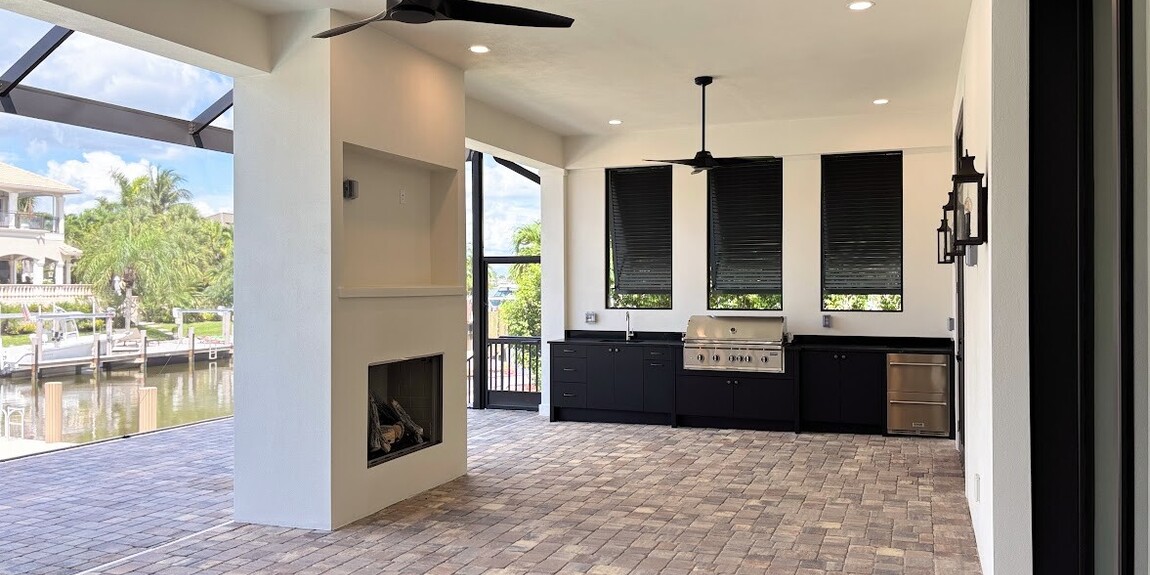 Outdoor Kitchen With View Image