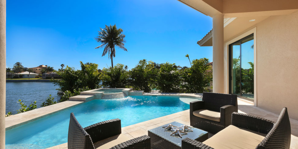 open concept floor plans - Outdoor pool image