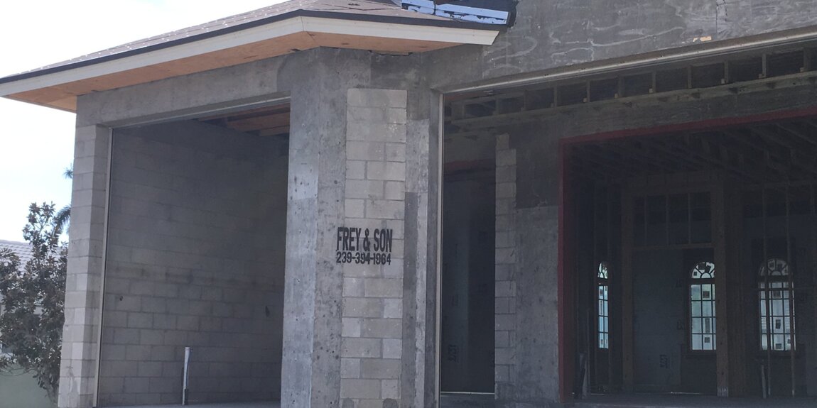 Concrete Construction Framing Image